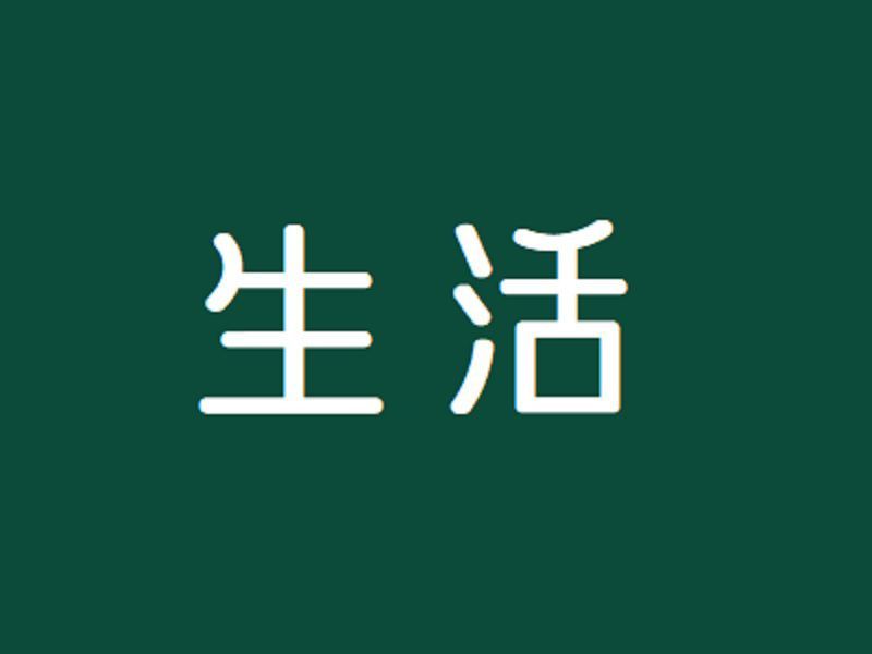 生活のカテゴリー